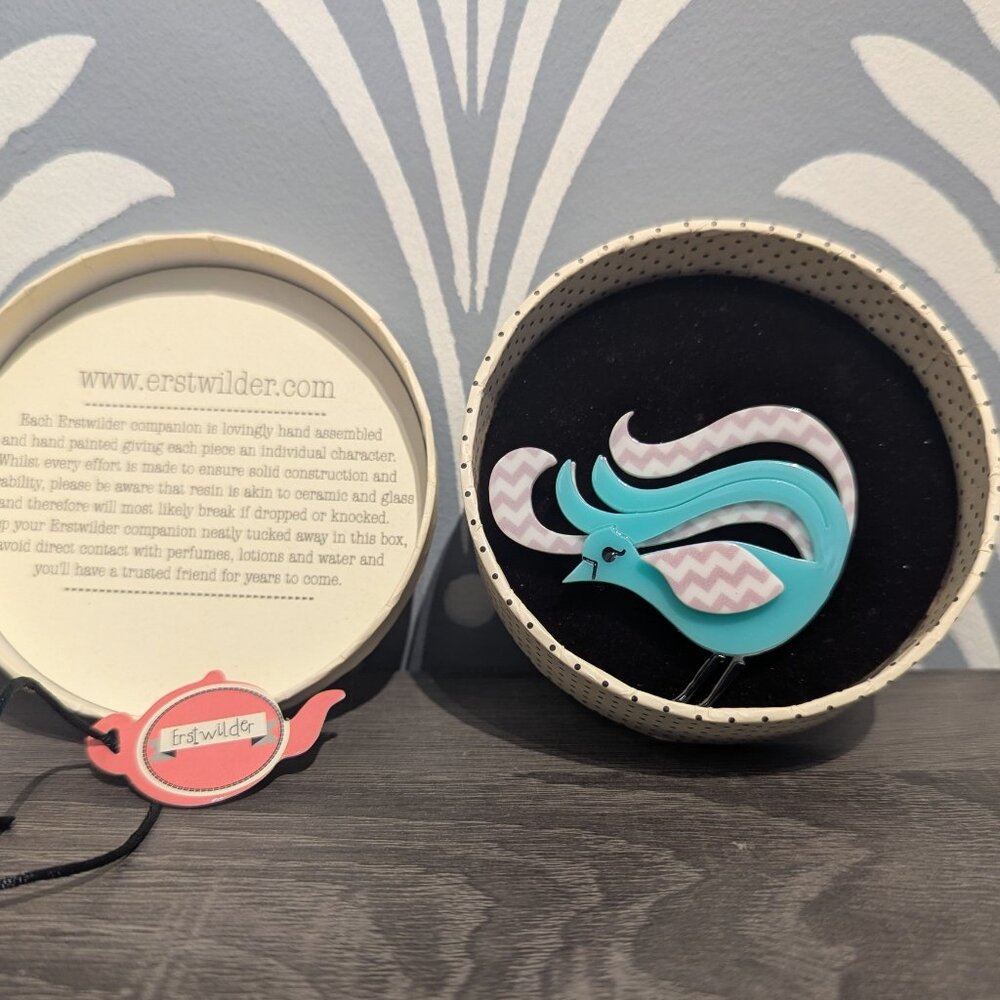 Lailah Lyrebird Erstwilder Brooch